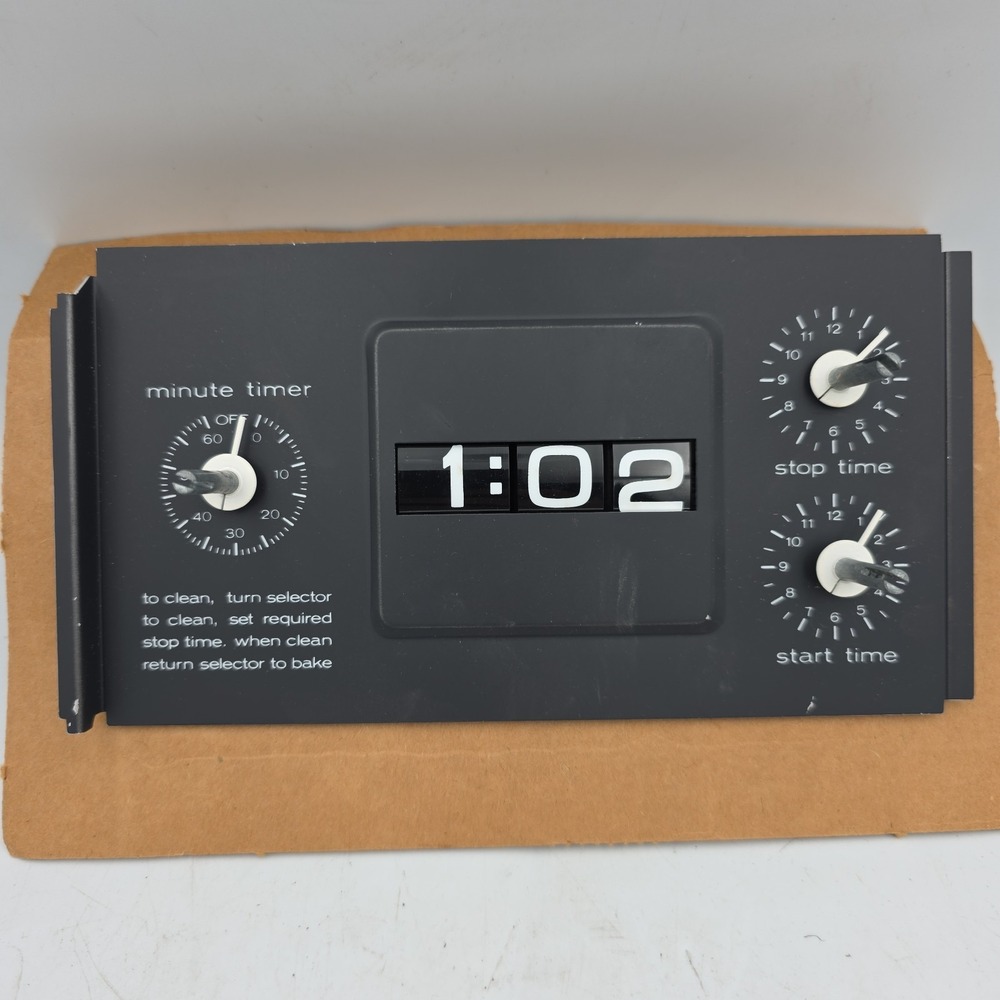 OEM GE Vintage Oven Stove Range Timer Clock Part 3AST51A12A1B Amana